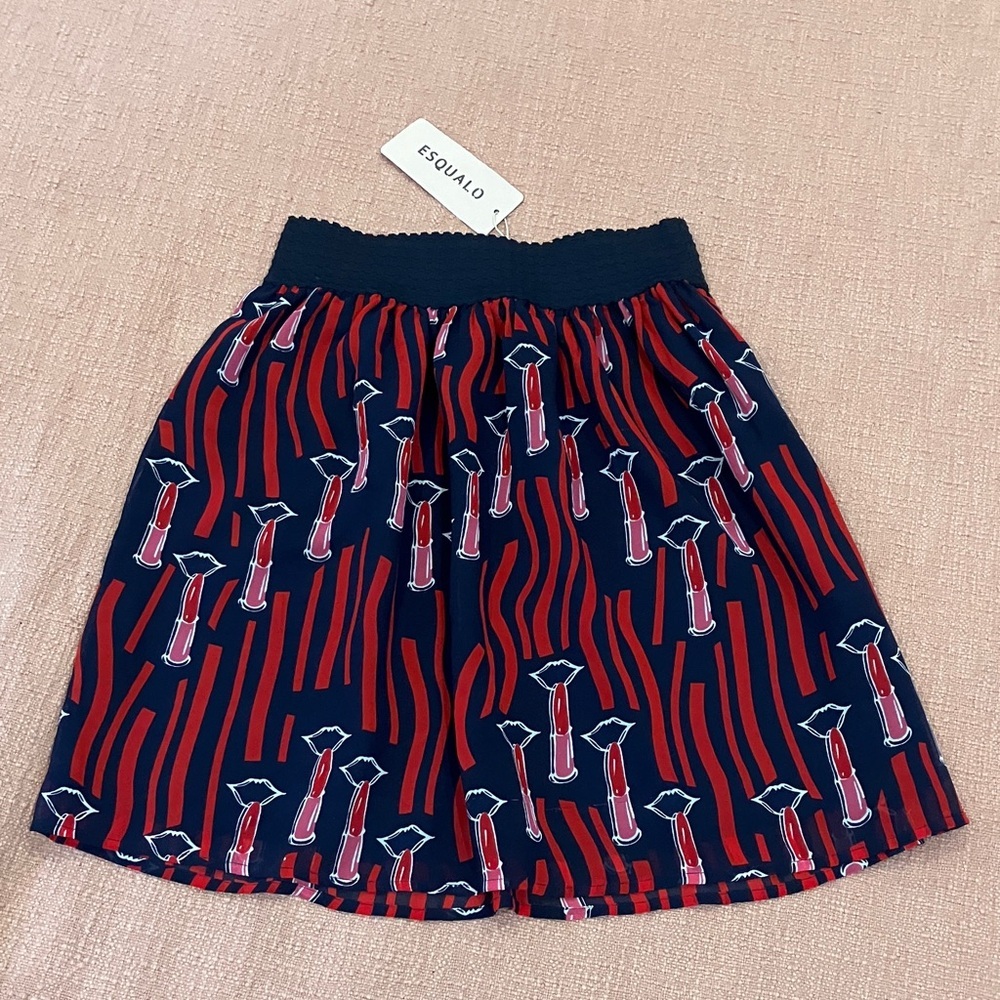 ESQUALO NWT - flawed -Mini Skirt waist 23 - 24